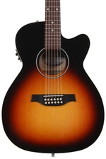 Seagull Guitars S12 Ch Cw Spruce Sunburst Gt Acoustic-electric Guitar - Sunburst
