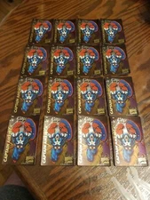 1996 MARVEL COMICS SUPER HEROES MAGNET - CAPTAIN AMERICA #011