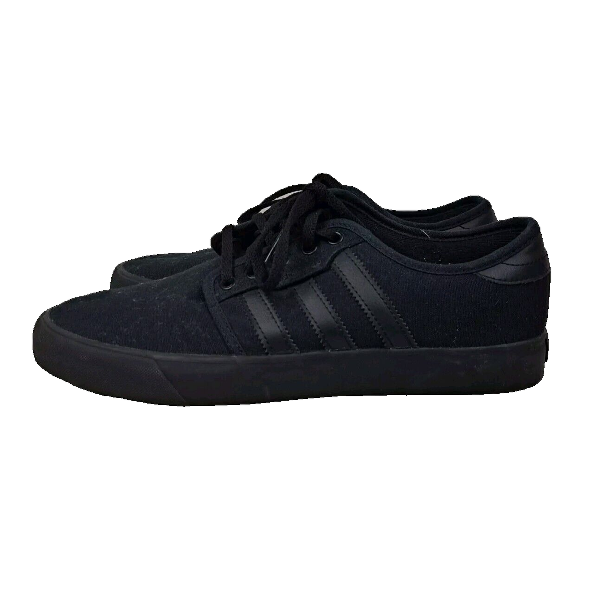 Adidas Mens Black LHV 029005 Canvas Sneakers US Size 9 | eBay