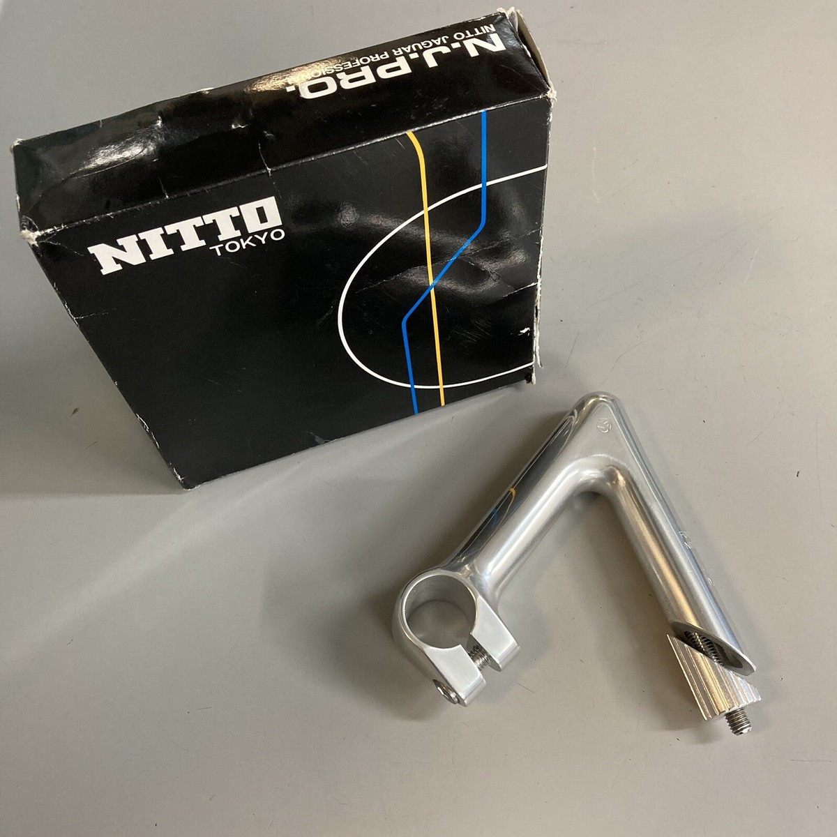 NOS NJS Track Quill Stem Nitto Jaguar N.J. Pro 25.4 110mm 58