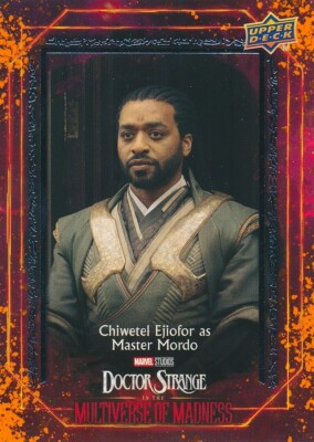 E-6 CHIWETEL EJIOFOR MASTER MORDO 2023 UD Doctor Strange Multiverse ENSEMBLE