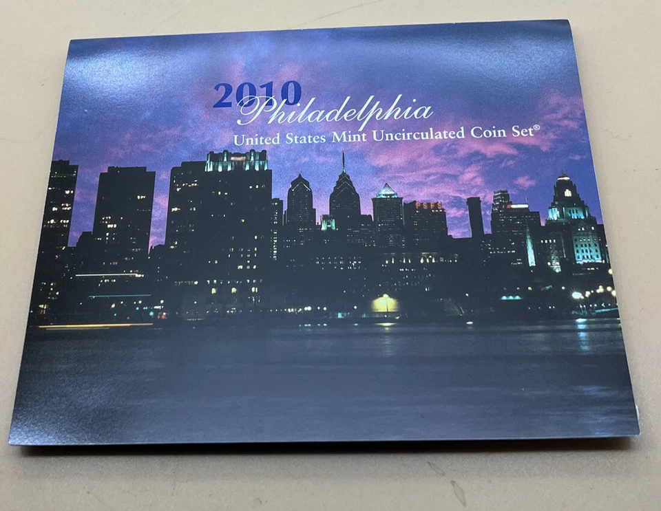 2010 Philly Mint US Sealed Pkg Unc. full set ERROR PKG RARE! 💎 2 Coins 1 Cell - Image 3 of 4