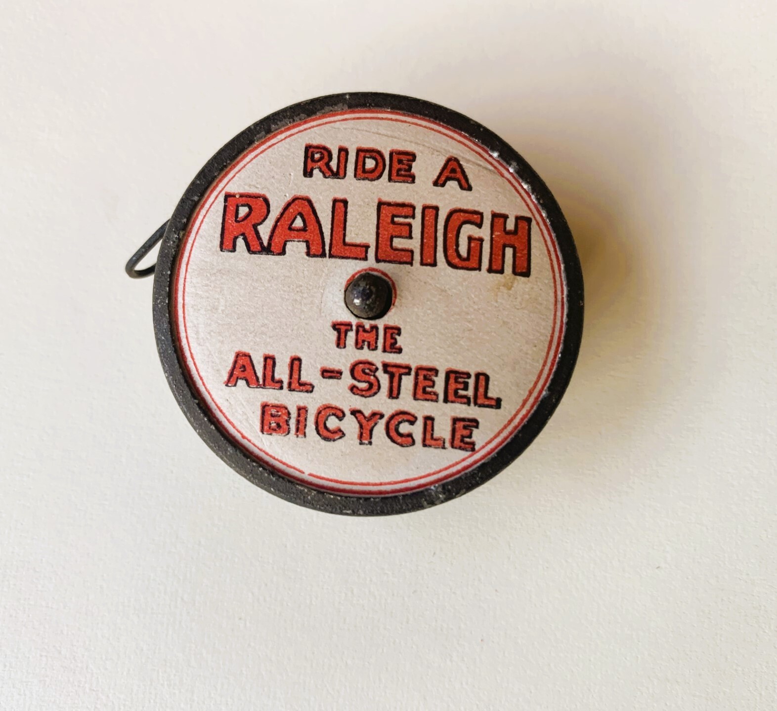 RALEIGH BICYCLE COLLECTORS ITEM VINTAGE DEALERSHIP TAPE MEASURE VERY EARLY eBay