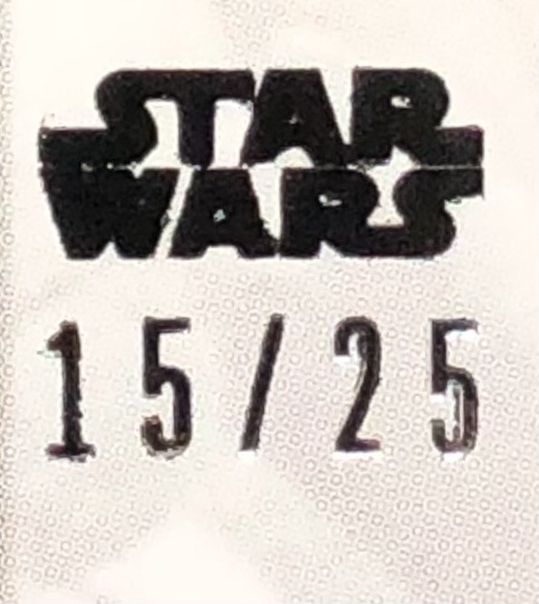 2019 Topps Star Wars Luke Skywalker /25 JEDI IN EXILE