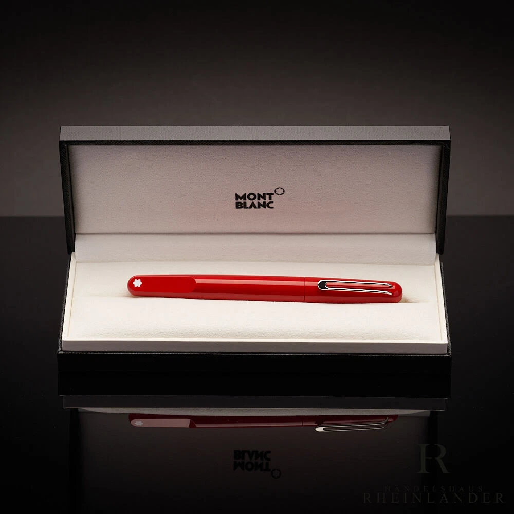 Montblanc M RED Line Mark Newson Resin Rollerball Special Edition