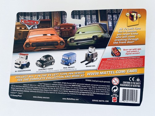 DISNEY CARS YE LEFT TURN INN (ERROR PACKAGE SUPER RARE NIB) GREM/ACER IN TROUBLE - Picture 7 of 13