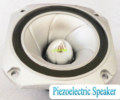 1pcs 79*79MM 2ohm 30~100W Piezo tweeter horn Speaker 55HZ-30KHZ