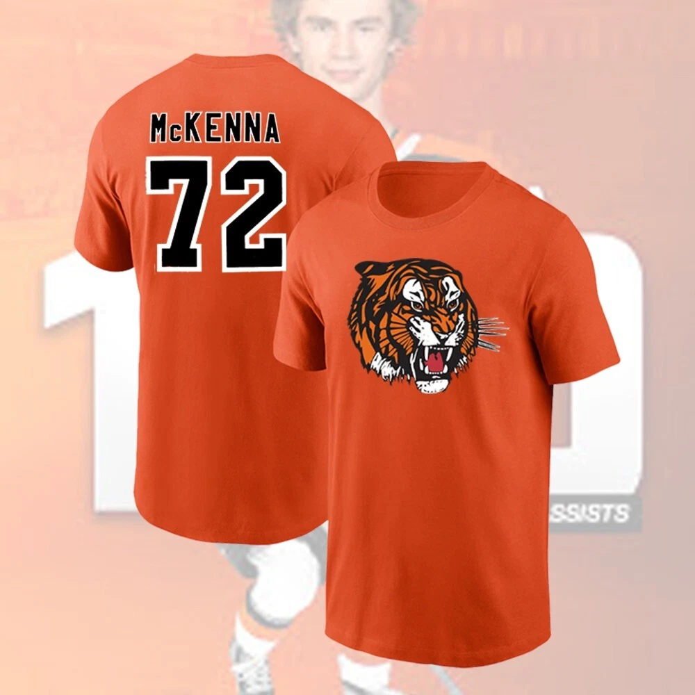 Gavin McKenna #72 Medicine Hat Tigers Player Name & Number For Fans