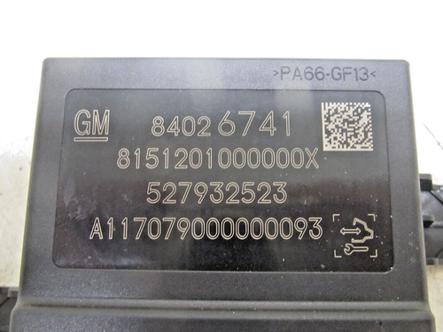 Módulo de computadora de asistencia de estacionamiento Buick Envision Chevrolet Volt 2017-2019 OEM 84026741 - Imagen 3 de 4