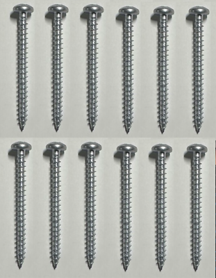 S♥ 12x IKEA Screw SCREWS, CHIPBOARD, FLAT, 50MM STEEL PART #109571 | eBay