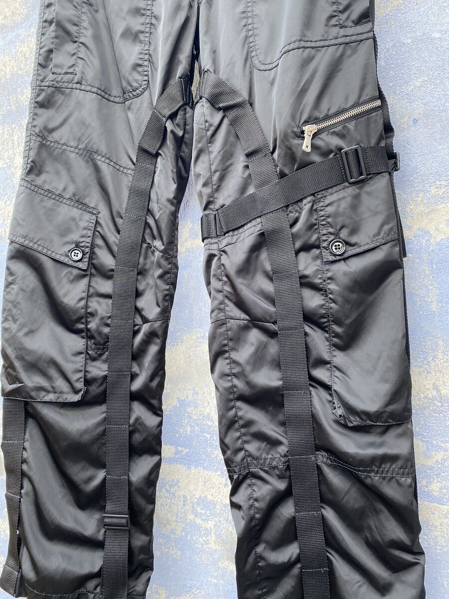 Dolce Gabbana Vintage AW2003 Bondage nylon pants size M Dolce Gabbana Vintage AW2003 Bondage nylon pants size M
