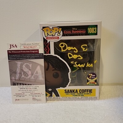 Funko Pop! COOL RUNNINGS SANKA COFFIE #1083 Signed DOUG E DOUG 7BAP 105PCS JSA .