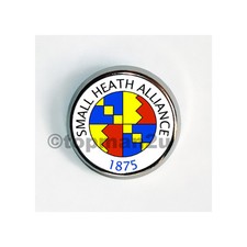 New, Quality Circular Metal Pin Badge - Small Heath Alliance - BCFC, Birmingham