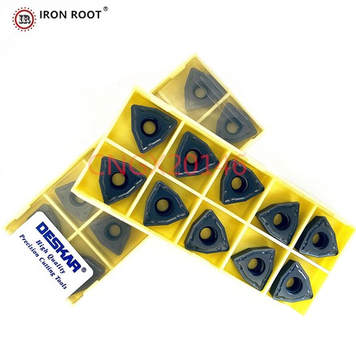 DESKAR 10P WCMX08T412-SF LF6018 U Drill Insert CNC Lathe Tool for Quick Drilling - Picture 2 of 6