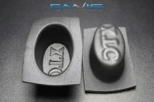 2 PCS SPEAKER BAFFLE ACOUSTIC FOAM 4'' X 6" OVAL CAR AUDIO BASS IBBAF46