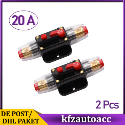 Leistungsschalter Automatische Sicherunghalter Automat Schalter 12V/24V für Auto