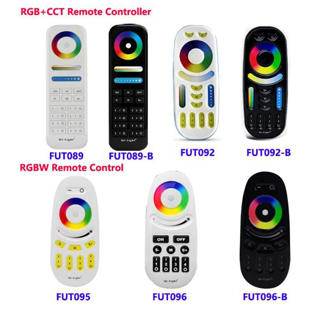 MiBoxer 2.4G RGB RGBW RGB CCT RF Remote WIFI APP Controller for