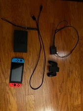 Nintendo Switch with Neon Blue and Neon Red Joy-Con (HAC-001-01)