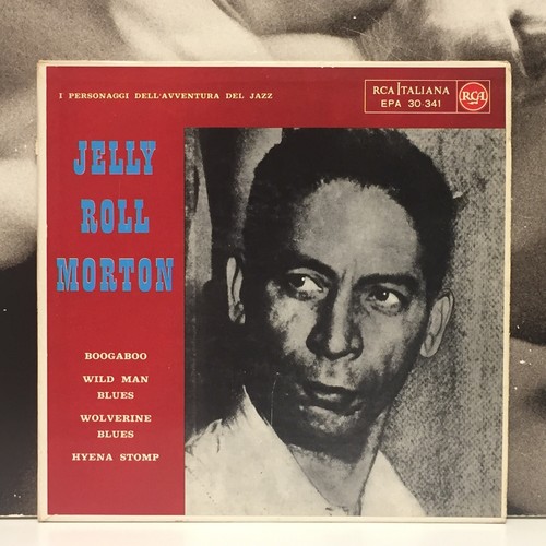 JELLY ROLL MORTON - BOOGABOO + 3 EP 7" EX/EX- ITA 50's RCA EPA 30-341 - Imagen 2 de 3