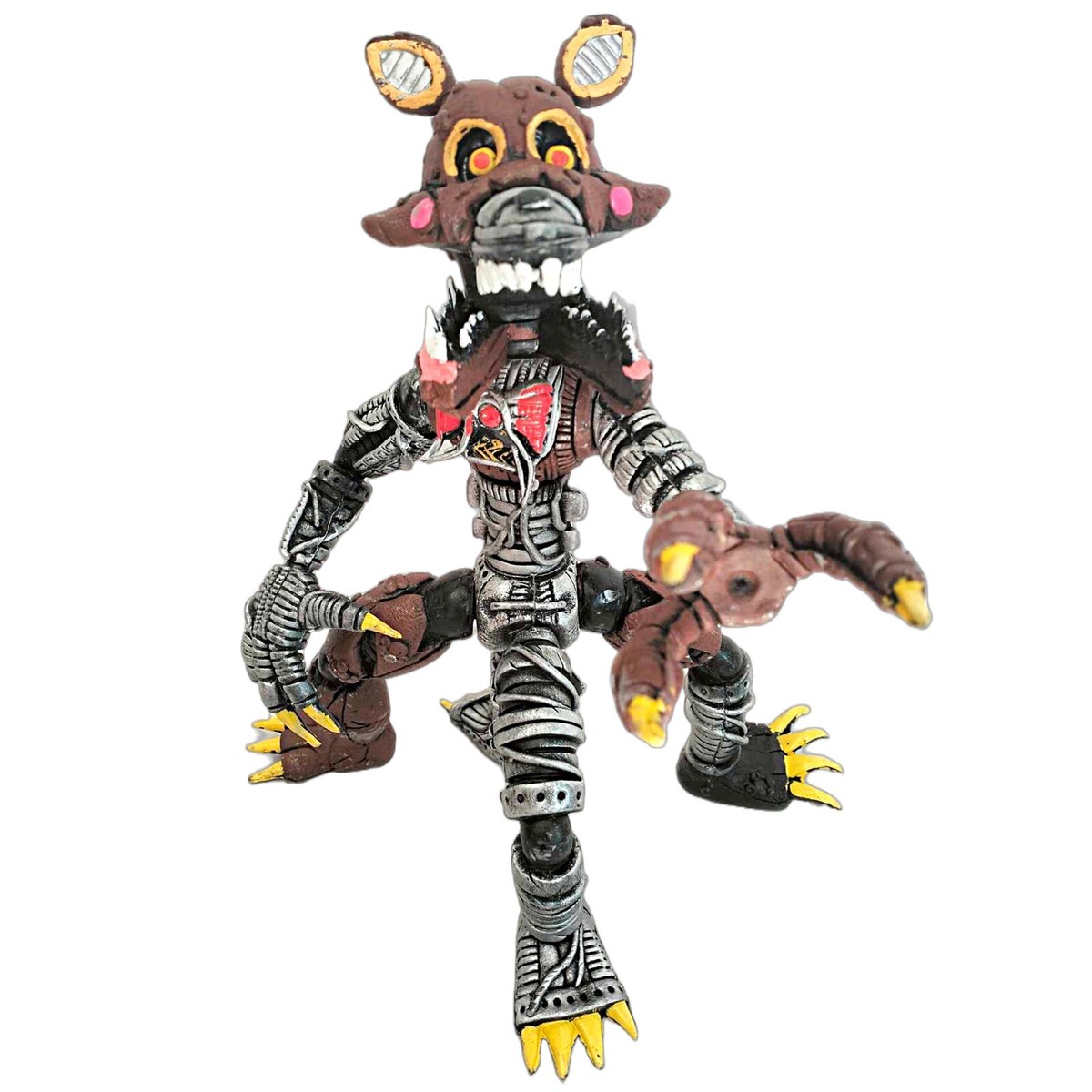 TWISTED SPIDER FOXY FIGURE Five Nights At Freddys MEXICAN FNAF