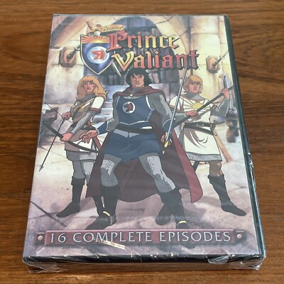 The Legend of Prince Valiant (2009, 2-DVD Set, 16 Episodes) - New/Sealed