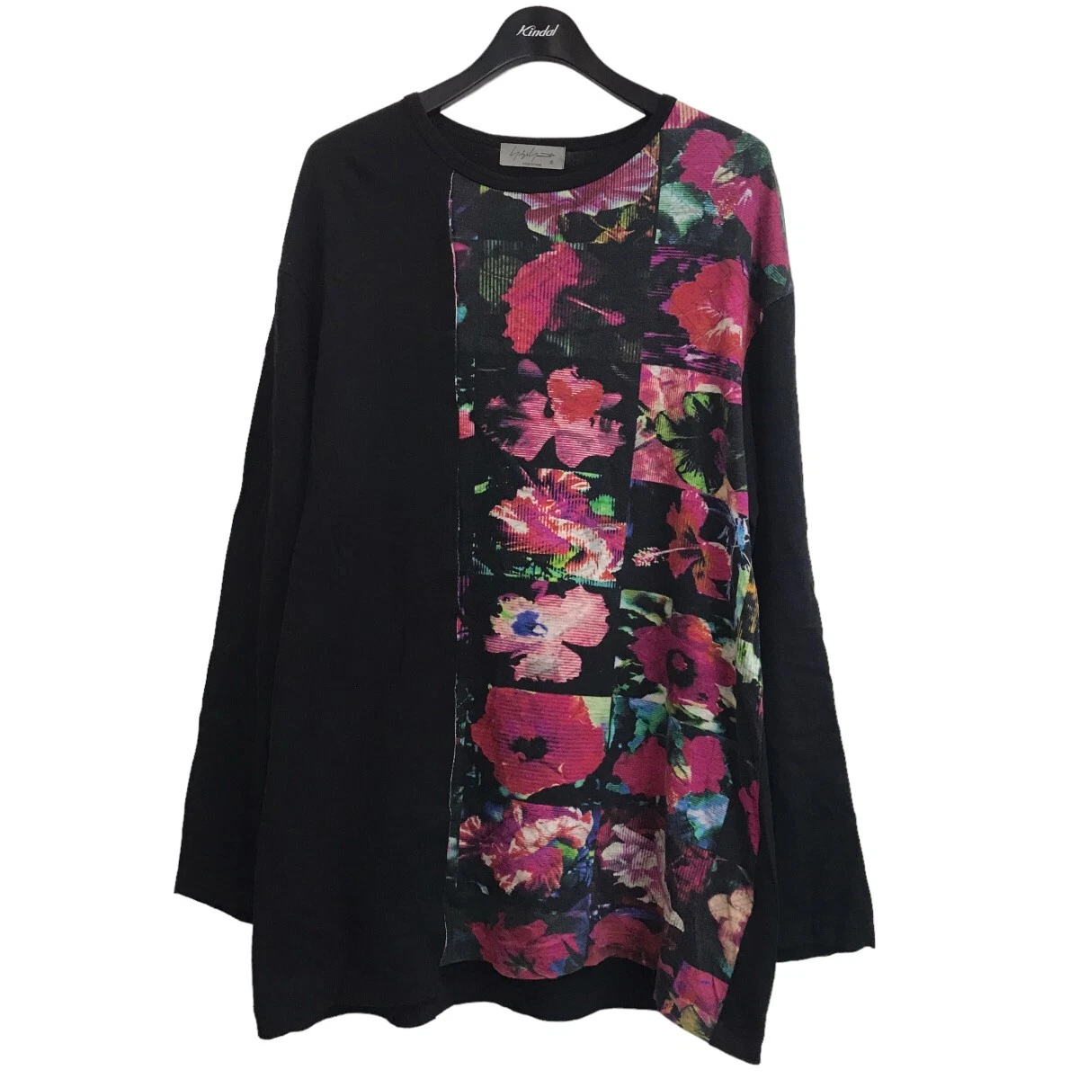 Yohji Yamamoto Pour Homme 22Ss Flower Picture Book Switching Cut