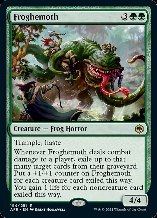 Froghemoth NM, English MTG Adventures in the Forgotten Realms