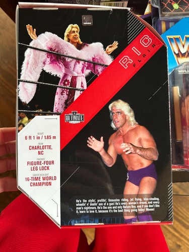 AutogrAPhed 🔥WWE ULTIMATE Edition Ric Flair Mattel WwF wcw 🔥 kostenloser Versand - Bild 8 von 11