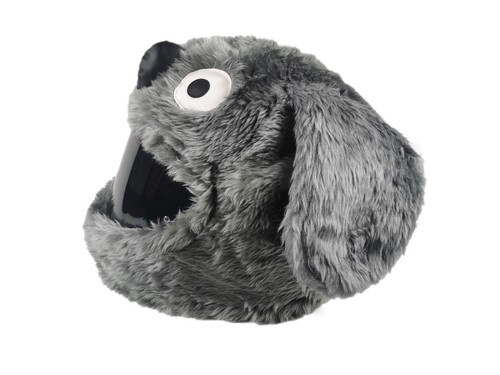 MOTORCYCLE COVER MOTORBIKE FUNNY COVER CRAZY CASE HELMET COVERS HEEDS DOG - Picture 3 of 7