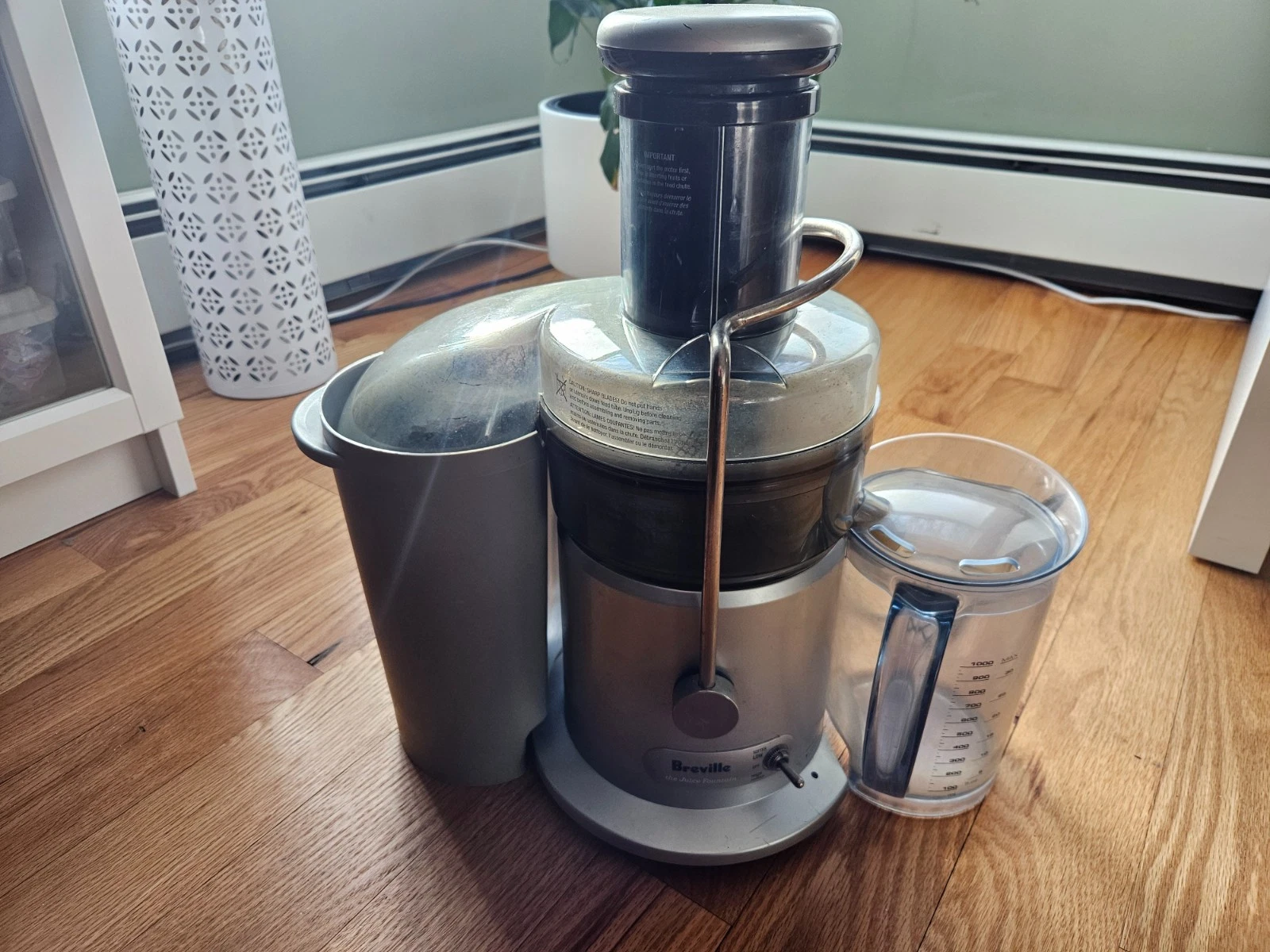 Breville Juice Fountain Plus Electric Juicer Stainless Steel JE98XL