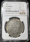 1892 Morgan  Dollar  NGC  XF Details Cleaned .