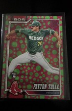 2026 Topps Series 1 - Payton Tolle #15 Green & Pink Polka Dots (RC)