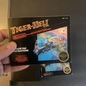 Tiger-Heli Nintendo NES Completo en Caja CIB Probado y Funciona! Variante de 5 tornillos. 