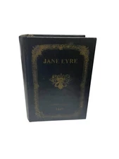 Jane Eyre Faux Wooden Book Box Decorative Storage Classic Vintage Wood Design
