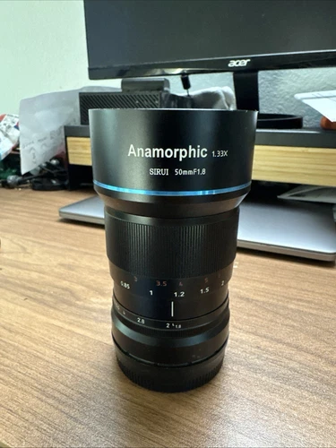 SIRUI 50mm F/1.8 1.33x Anamorphic Lens for Sony E-mount