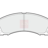 Mitsubishi Outlander I 2001-2008 BremsbeläGe Vorne (R90) Apec