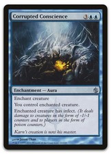 Corrupted Conscience #22 (NM) Mirrodin Besieged MBS Magic MTG