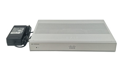 Cisco C1117-4P ISR 1100 4x 1G RJ45 DSL Annex A/M GE WAN Router +Security License