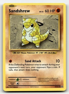 Sandshrew Evolutions 54/108