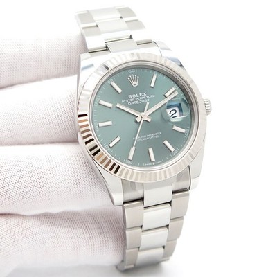 Rolex 126334 Datejust with Mint Green Dial on Oyster