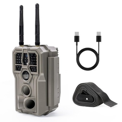 E8 2.0 WiFi Bluetooth Trail Camera (Non-Cellular), 4K Video & 64MP Photo,Dual...