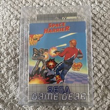 Space Harrier Sega Game Gear| Complete In Box VGC With Box Protector