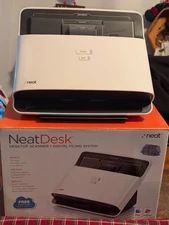 NeatDesk ND-1000 Desktop Scanner Digital Document Filing System - Video Working
