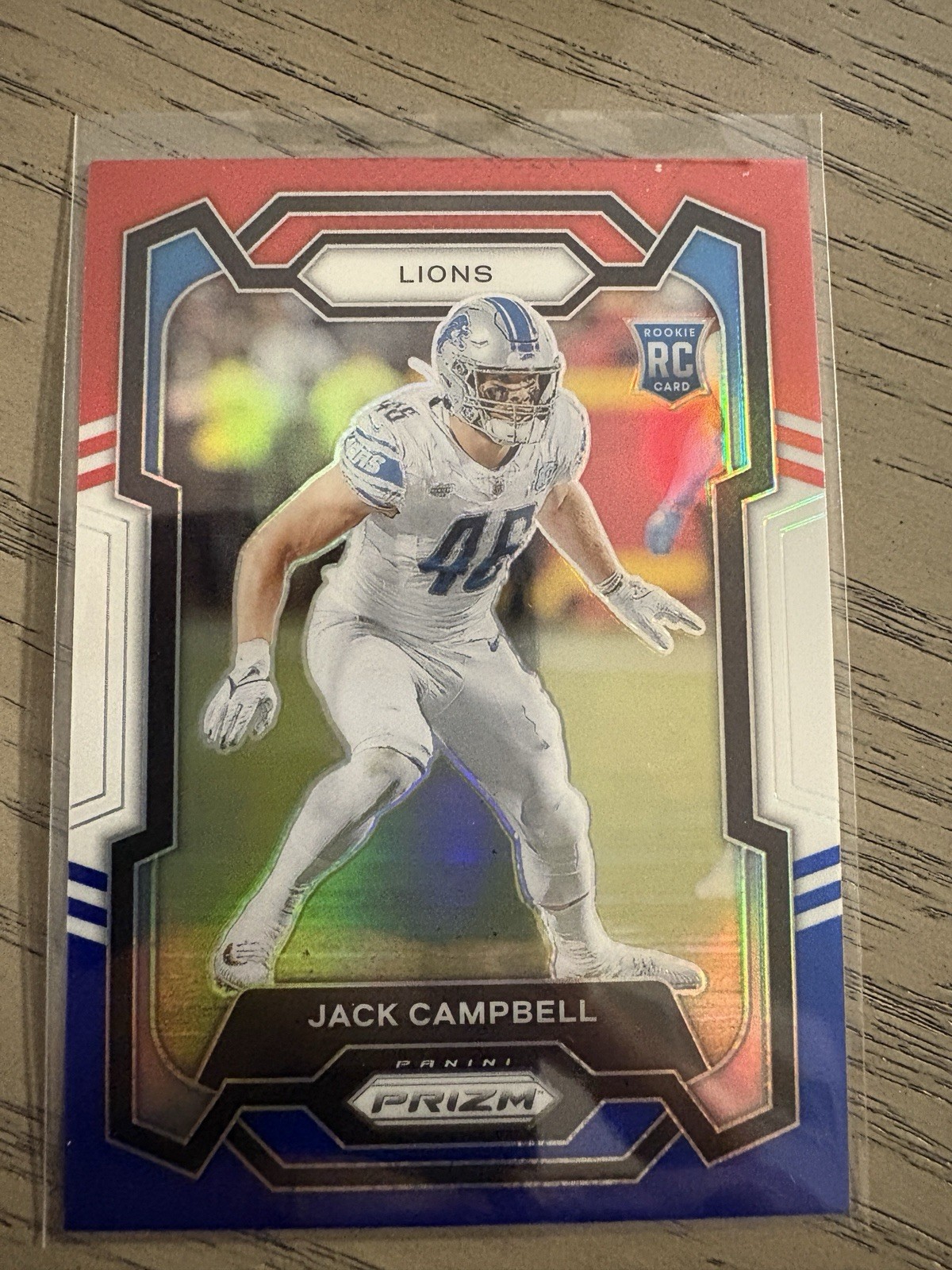 2023 Panini Prizm - Rookies Jack Campbell #330 Red White & Blue Prizm (RC)