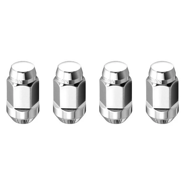 For GMC C3500 1979-1980 McGard 64011 Chrome Cone Seat Bulge Lug Nuts Foto 2 de 3