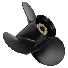 3 Blade Propeller For Mercury 405060hp Outboard 48-85632a40 Aluminum 11