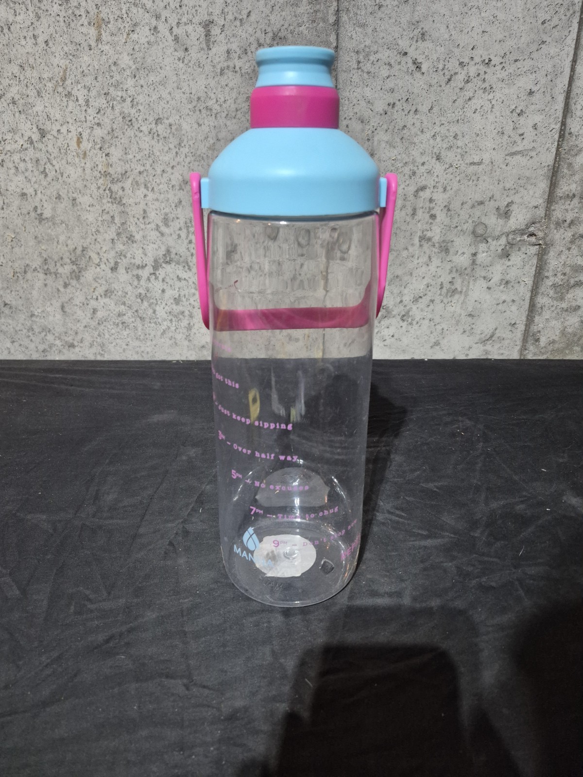 32 Oz With Water Tracker Motivational Pink And Blue Quantity