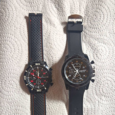 Orologio da polso uomo GT Grand Touring cronografo quarzo analogico nero gomma