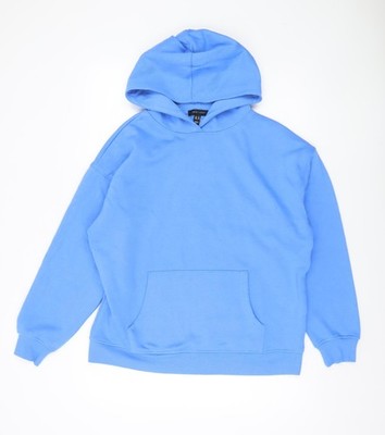 New Look Herren Pullover Hoodie blau, Medium, leicht