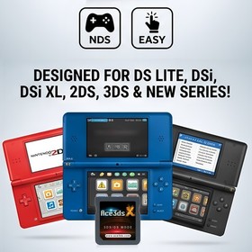 ACE3DS X SDHC For 3DS /2DS/DSi/DS Lite/DS to play NDS games Revolution Cartridge